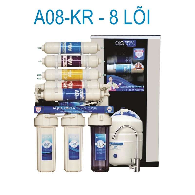 Máy lọc nước Aqua Korea A08-KR 8 lõi